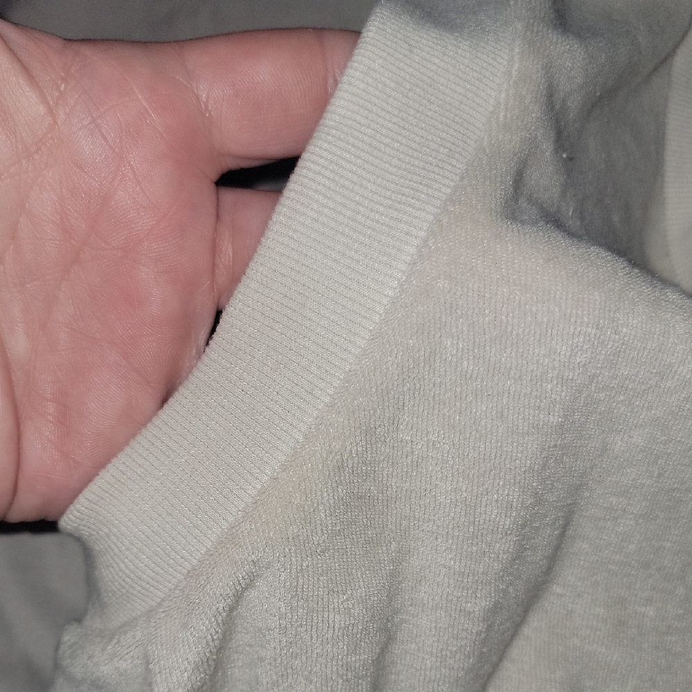 Universal Thread Cream Ribbed Top - Picture 3 of 4